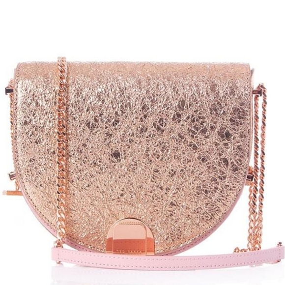 Ted Baker London Bags Ted Baker Roxaane Flip Clasp Moon Bag Poshmark